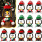 🔥LAST DAY SALE 50% OFF🔥 Buy 1 Get 1 Free ⛄Christmas Decoration Mini Snowman Lantern with Hats and Scarves