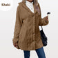 ✨New Year Sale 55%OFF🍂 Stay Cozy & Stylish! Women's Warm Jacquard Hooded Cardigan 🧥