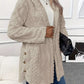 ✨New Year Sale 55%OFF🍂 Stay Cozy & Stylish! Women's Warm Jacquard Hooded Cardigan 🧥
