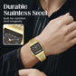 LIEBIG Roman Retro Dual System Multi-Function Digital Sports Watch