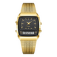LIEBIG Roman Retro Dual System Multi-Function Digital Sports Watch
