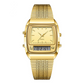 LIEBIG Roman Retro Dual System Multi-Function Digital Sports Watch