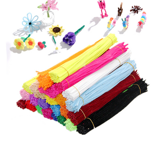 Vibrant Chenille Stems for DIY Crafts