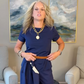 Women's 3-Piece Suit Set with Wide-Leg Pants and Top