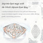 📢📢50 %  OFF !! ⏰Elegant 2-Tone Celtic Knot Zircon Ring