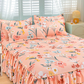 📢📢50%  OFF !! ⏰3-Piece Ruffled Bed Skirt Set🛏️