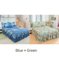📢📢50%  OFF !! ⏰3-Piece Ruffled Bed Skirt Set🛏️