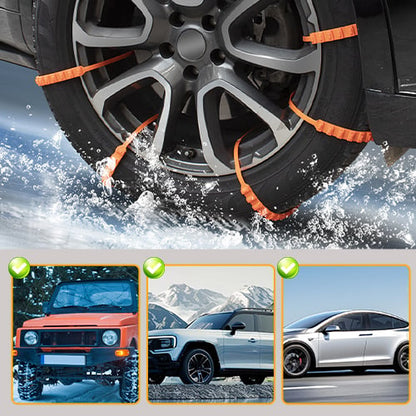 🔥2026 New Year Save 70% Off 🔥⛓️Universal Reusable Anti-skid Nylon Tire Chains❄️