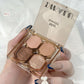 Pearl Matt Eye Scáth Quad, coinnigh makeup súl 24 uair sa lá