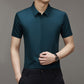 Herren Kurzärmel Stretch Casual Shirts Stretch -Hemden
