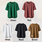 Camiseta de manga corta de algodón para hombres