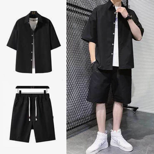 Casual Ice Silk Set for Men