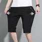 Pantalones cortos de seda de hielo transpirable para hombres