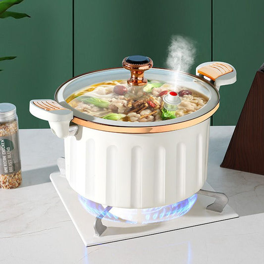 🍲Non-stick Enamel Micro Pressure Cooker