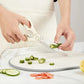 Cocina doméstica acero inoxidable juego de cuchillos 5pcs