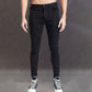 Jeans stráice denim caol na bhfear