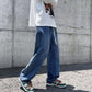 Jeans Fit Straight Fit Fitted na bhFear （50% de thalamh）