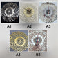 Acrylspiegel dekorative Uhr （50% Rabatt）