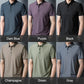 Polo de moda de color sólido para hombres