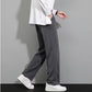 Lente zomer ijs zijde rechte been broek