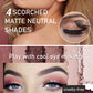 Pearl matt eye shadow quad, keep eye makeup 24 hours a day