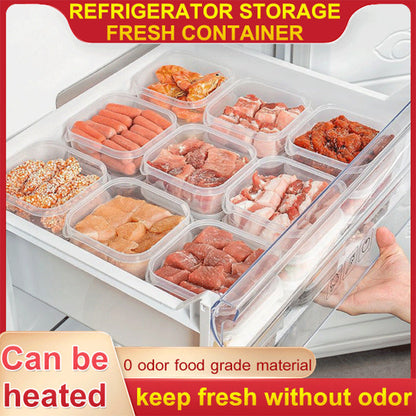 Refrigerador recipiente de almacenamiento de carne congelada fresca （50% de descuento）