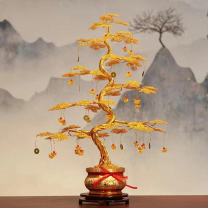 Rising Prosperity Fortune Tree Creative Ornament（50% OFF）